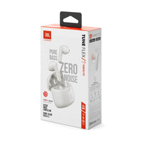 JBL Tune Flex True Wireless Noise Cancelling Earbuds - White