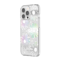 Kate Spade New York Protective Hardshell Case For iPhone 13 Pro - Daisy Iridescent Foil