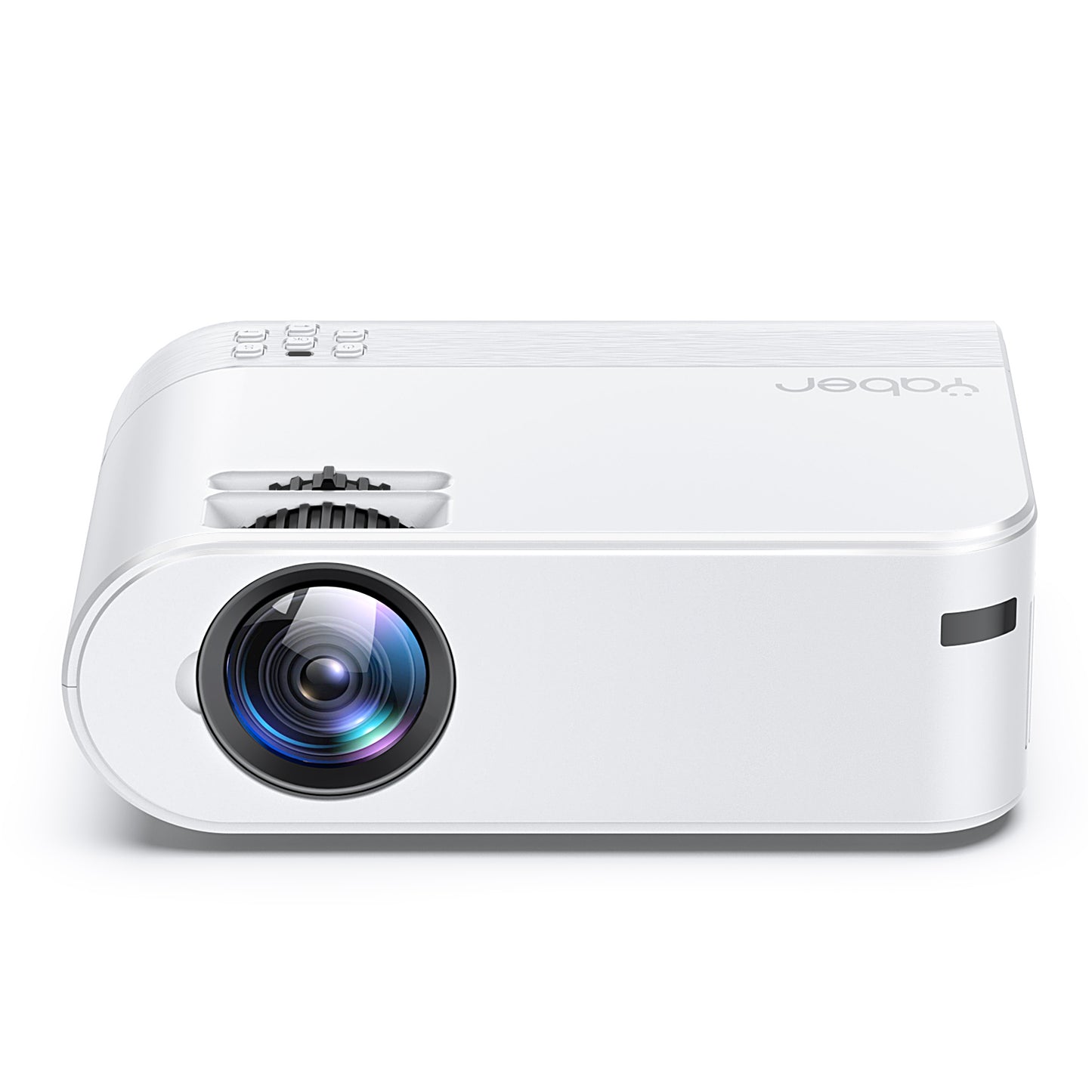 Yaber U2 720P Entertainment LCD Projector with Projector Screen - White