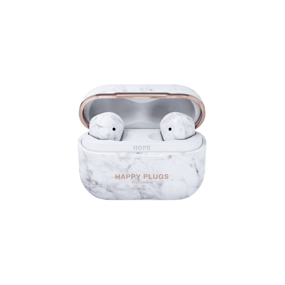 Happy Plugs Hope - White Marble